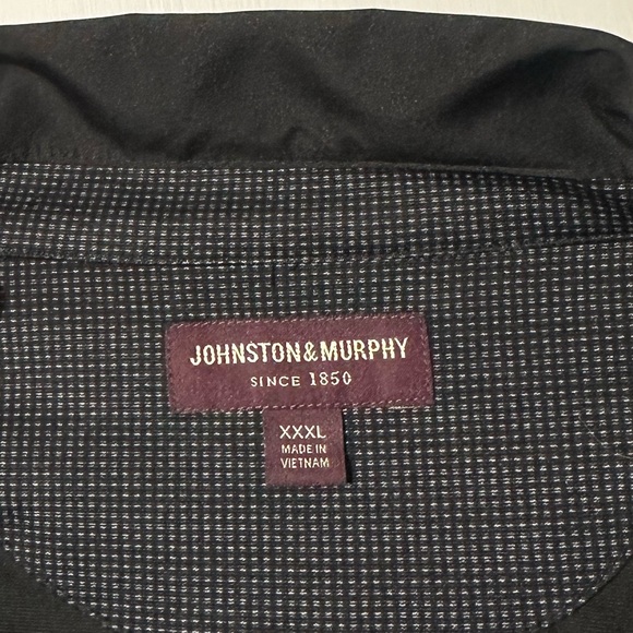 Classic *Johnston & Murphy* light full zip men’s spring fall jacket - XXXL 3XL - Picture 4 of 4